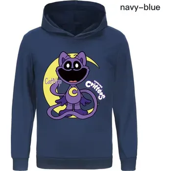 Chlapecký svetr Smiling Critters Dětská mikina s potiskem Smilings Critters CATNAP (mix barev) Barva: tmavě modrá, Velikost: 13-14 let (160)