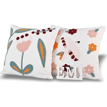 Dekorativní polštářek Povlaky na polštáře 40x40 cm Greta set 2 ks EMI