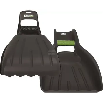 Hrábě Ruční sběrač listí Ribiland (KP-PROJBFM) (Tlapky na sběr listí Ribimex, 2 ks - usnadňují práci na zahradě. Tlapky jsou bezpečným způsobem, jak zvednout trnité větve vánočních stromků nebo růží.)