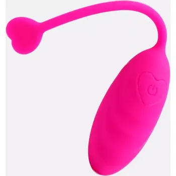 Vibrační vajíčko DK Toys Siren ovládané mobilem - Růžová