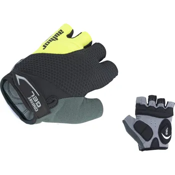 cyklistický dres Rukavice Author Men Comfort Gel X24 k/p M (21 cm) - žlutá-neonová/černá