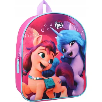 Dětský batoh Batoh jednokomorový My little pony Vadobag pro dívky, růžový, vícebarevný