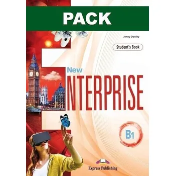 Anglický jazyk New Enterprise B1. SB PL + DigiBook - Jenny Dooley