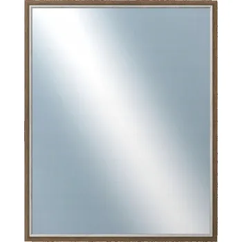 Zrcadlo Zrcadlo DANTIK nástěnné obdélníkové, rám dřevo, 800 x 1000 mm