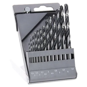 Vrták Craftomat Sada vrtáků do kovu, ø 1,5–6,5 mm, rychlořezná ocel, 13 ks&nbsp;260925B644