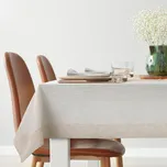 UBRUS KAREN 140X180 CM PŘÍRODNÍ