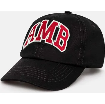 Kšiltovka Bavlněná baseballová čepice AMBUSH Baseball Cap Tap, ONE SIZE, černá, 99X