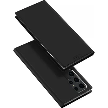 Pouzdro na mobilní telefon DUX DUCIS Skin Pro flipové kožené pouzdro pro Samsung Galaxy S24 Ultra Black