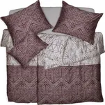 SCANQUIlt SATÉNOVÉ POVLEČENÍ VZOR Fresk