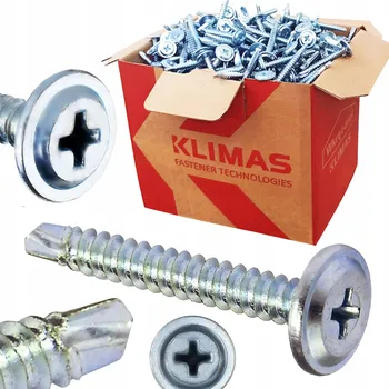 Vrták Wkręty do metalu 4,2x55 s podložkou, samovrtné, 300 ks