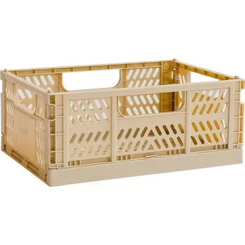 Úložný box 3 SPROUTS Skládací přepravka Large Sand