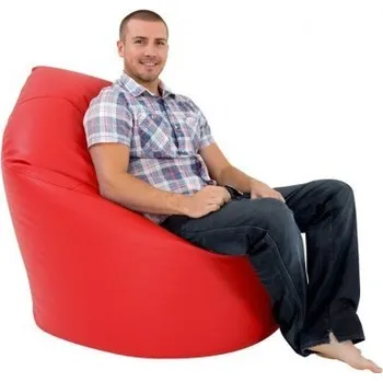 Sedací pytel Sedací vak hruška červená EMI