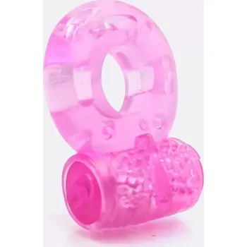 Vibrační erekční kroužek DK Toys Jo - Růžová