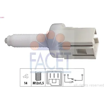 Spinac brzdoveho svetla FACET (7.1077)