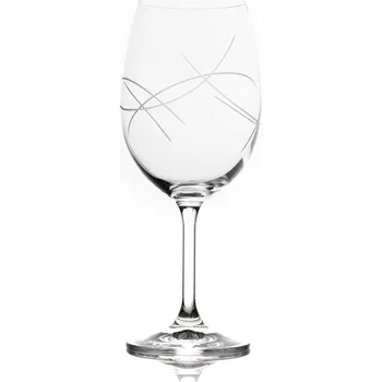 Sklenice Skleničky na bílé víno Bohemia Crystal bezbarvé 450 ml 6 ks