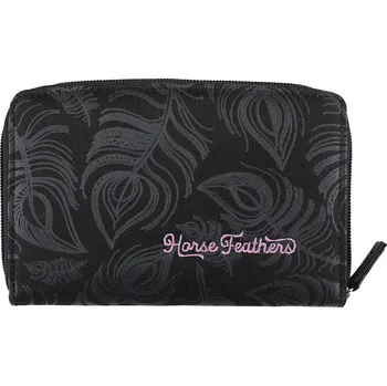 Peněženka Peněženka Horsefeathers Rhen black 13,5×11 cm 2025 - Odesíláme do 24 hodin