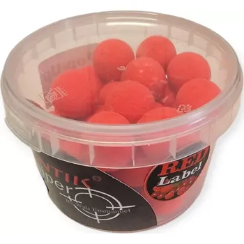 Boilies Autentik Sniper pop up boilies Red Label (červené ovoce) 20mm (7 druhů esencí tropických plodů!&nbsp;)
