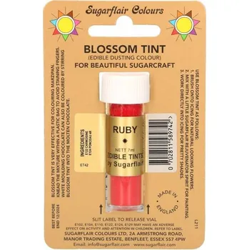 Potravinářské barvivo Jedlá prachová barva ruby 7ml - Sugarflair