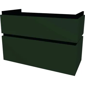 Koupelnový nábytek Koupelnová skříňka pod umyvadlo Devo Viva 2.0 zelená matá 97 x 66 x 44 cm VV2-SU2S98x66-F77