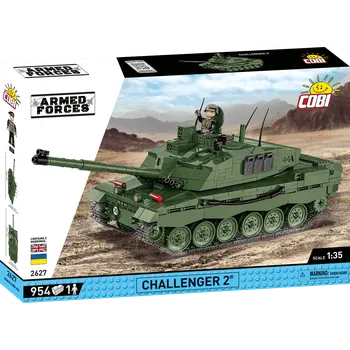 Stavebnice COBI Britský hlavní bojový tank Challenger II COBI 2627 - Armed Forces 1:35