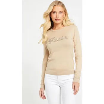 Dámský svetr GUESS dámský svetr Frieda hnědý M