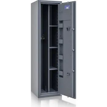 Trezor ISS Kombinovaný trezor St. Gallen WF MAX KOMBI 56475.56 BIOMETRIC, grafitově šedý