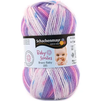 Příze Schachenmayr BABY SMILES - BRAVO BABY 185 - MELÍR - DĚTSKÁ, AKRYL Baby smiles - bravo baby 185 melír: Melír 00195