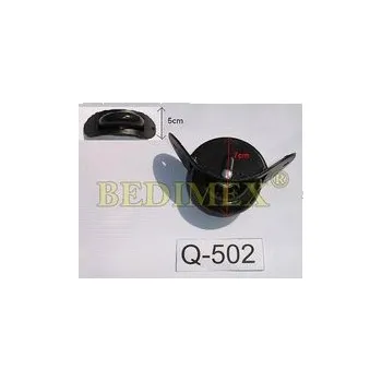 Kolečko kolečko ke kufrům Q502 černé maloodběr