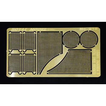 Plastikový model Royal Model 1/35 Engine grill screen Tiger II