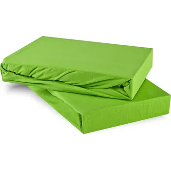 Prostěradlo Prostěradlo ložní zelené jersey EMI: Prostěradlo 200x200