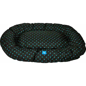 Polštář PROFIZOO Odolný Polštář standard č.1 45cm černá/tyrkysová (Spylon)