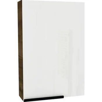 Koupelnový nábytek Zrcadlová skříňka bez osvětlení Devo Etna 2.0 pravá 47,5 x 16 x 70 cm tobacco pacific walnut