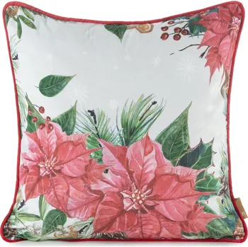 Polštář Vánoční polštář CHRISTMAS STAR 45x45 cm MyBestHome Varianta: Povlak na polštář s výplní, 45x45 cm