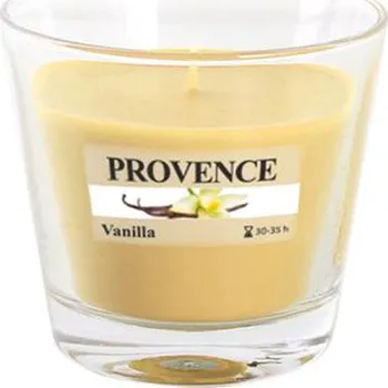 Svíčka Vonná svíčka ve skle PROVENCE 35 hodin vanilka