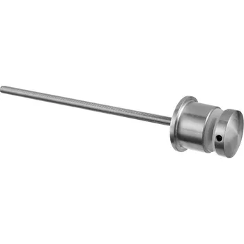 Glass Adaptér pro Juliet balcony, M10x300 závit, 8 - 17,52 mm sklo, nerez. ocel 316, kartáčovaná