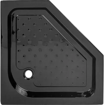 Sprchová vanička BPS-koupelny Pětiúhelníková akrylátová sprchová vanička HYD-PSV-SXL07C 100x100 černá