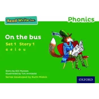 Cizí jazyk Read Write Inc. Phonics: On The Bus (Green Set 1 Storybook 1) - Munton, Gill
