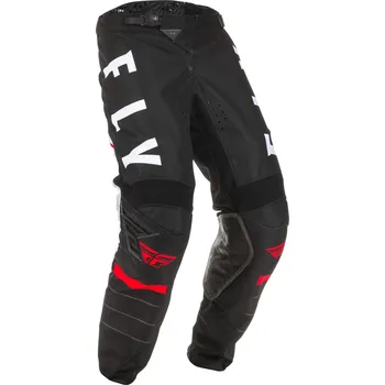 Moto kalhoty kalhoty KINETIC K120, FLY RACING (černá/bílá/červená)