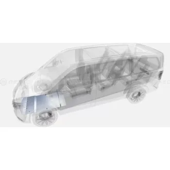 Kryt motoru Ochranný kryt, motor, AL pro MERCEDES VITO 24-