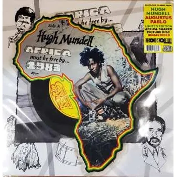 Zahraniční hudba EP Hugh Mundell: Africa Must Be Free By 1983 LTD | PIC 2023 Picture Disc Africa Shaped Vinyl Limited Edition