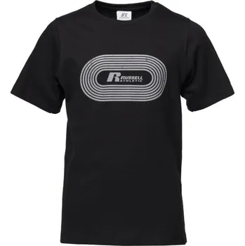 Chlapecké oblečení Dětské tričko Russell Athletic T-SHIRT 140 Černá, Šedá
