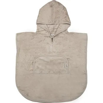 TIMBOO Poncho V-neck Feather Grey