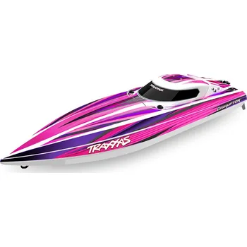 RC model lodě Traxxas Distruptor 4S RTR růžový