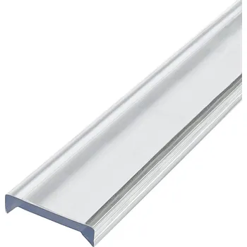 Zábradlí Ochrana hrany skla, Easy Glass, délka 2500 mm, pro sklo 16,76 - 17,52 mm, transparentní