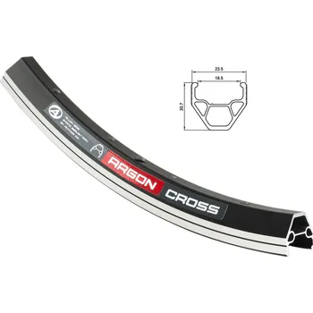 Ráfek na kolo Ráfek AUTHOR ACO Argon X7 Cross CNC 622x19/ 36 - černá