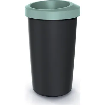 Odpadkový koš Odpadkový koš COMPACTO světle zelený/černý, varianta 25 l