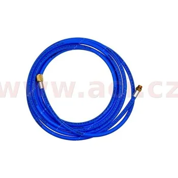 hadice modrá LP 4.5 m, plnička 1/4" SAE (6.35 mm), rychlospojka M14x1,5, BRAIN BEE