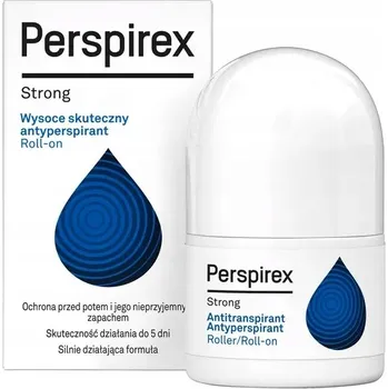 Perspirex Strong 20 ml kuličkový antiperspirant bez vůně roll-on unisex