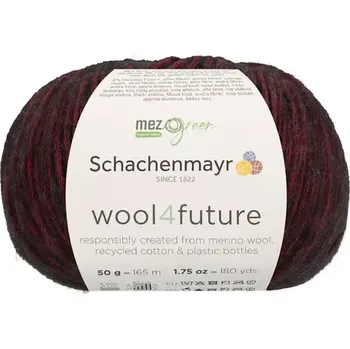Příze Schachenmayr WOOL4FUTURE 32 burgundy (Recyklovaná příze WOOL4FUTURE 32 burgundy)