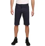 Pánské bavlněné šortky KILPI ALLES L Tmavě modrá, Červená